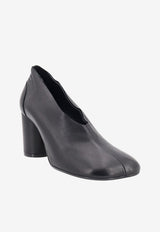 MM6 Maison Margiela Tabi 80 Anatomic Leather Pumps Black S59WL0107P7557T8013_BLACK_70013772