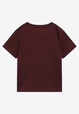 Polo Ralph Lauren Kids Boys Embroidered Pony T-shirt Burgundy 322832904522CO/T_POLOR-RR