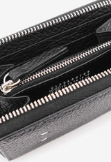 Maison Margiela Small Four Stitches Wallet in Leather Black SA1UI0047P4455T8013_BLACK_70013916