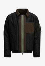 Sacai Reversible Quilted Jacket Brown 26-04035M602_51498d18-2eaa-421c-9ac0-84c9bec2d408
