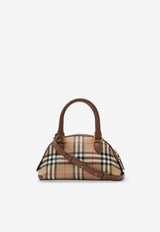 Burberry Mini Primrose Coated Canvas Checkered Bag Beige 8129077A7026_ARCHIVE BEIGE_70014305