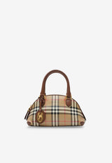 Burberry Mini Primrose Coated Canvas Checkered Bag Beige 8129077A7026_ARCHIVE BEIGE_70014305