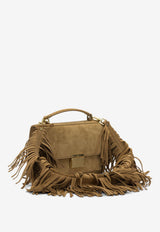 Golden Goose DB Small Venezia Nubuck and Suede Shoulder Bag Brown GWA00467A00085755303_X_0a4c55a6-8bd6-43cf-92ad-165f4fb258fa