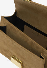 Golden Goose DB Small Venezia Nubuck and Suede Shoulder Bag Brown GWA00467A00085755303_X_0a4c55a6-8bd6-43cf-92ad-165f4fb258fa