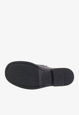 MM6 Maison Margiela Logo Leather Loafers Black SH1WR0006P7431T8013_BLACK_70014520