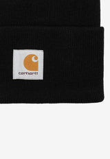 Carhartt Wip Acrylic Watch Beanie Black I020222PL/T_CARH-89XX