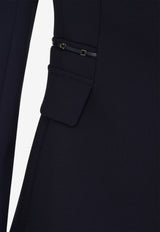 Single-Breasted Buttoned Blazer