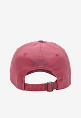 Polo Ralph Lauren Logo Embroidered Baseball Cap Pink 710667709529CO/T_POLOR-TP