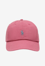 Polo Ralph Lauren Logo Embroidered Baseball Cap Pink 710667709529CO/T_POLOR-TP