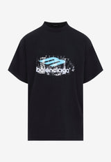 Graphic Print Oversized T-shirt