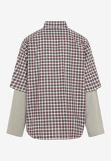 Oversized Check Shirt