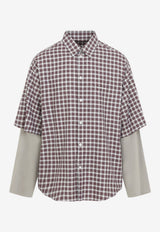Oversized Check Shirt