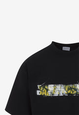 Messy Spray Printed T-shirt