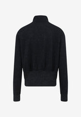 Rick Owens Bauhaus Asymmetric Zip Jacket Black RU02F4272WFE09_BLACK_70217391