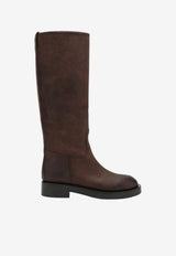 Paris Texas Napa Knee-High Boots Brown PX1680XVTNP/T_PATEX-EB