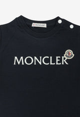 Moncler Kids Baby Boys Logo Print T-shirt Blue 8C00008-B89AUM778_f95eb5b2-d9b3-49bc-b8fe-fb1b5f37b34e