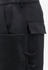 Rick Owens Stefan Cargo Wool Pants Black RU02F4346WT09_BLACK_70217402