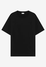 Dries Van Noten Basic Crewneck T-shirt Black 0211004600/T_DRVNO-900