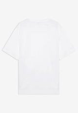 Dries Van Noten Basic Crewneck T-shirt White 0211004600/T_DRVNO-001