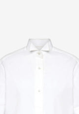 Maison Margiela Short-Sleeved Poplin Shirt White S51DR0006S43001/T_MARGI-100