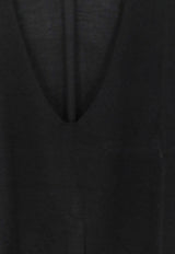 Rick Owens Tower Extreme Wool Sweater Black RP02F5668M09_BLACK_70217788