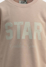 Golden Goose Kids Boys Star Print Sweatshirt Pink GKP01279P00269925523_6458b4ba-acb1-4d17-a94c-290b2c957b83
