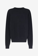 Rick Owens Crewneck Wool Sweater Black RU02F4615KWVH09_BLACK_70376497