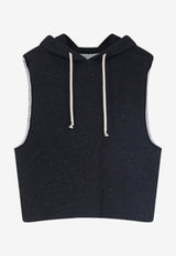 Rick Owens Wool-Blend Sleeveless Hoodie Black RU02F4153WFE09_BLACK_70376500