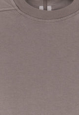 Rick Owens Oversized Long-Sleeved T-shirt Gray RU02F4263JA34_DUST_70376502