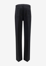 Rick Owens Geth Straight-Leg Wool Pants Black RU02F4333WT09_BLACK_70376505