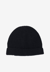Moncler Kids Boys Classic Ribbed Beanie Navy 3B00007-M1241742_3c3084a3-cd5a-47d9-89bc-d0fe571e8695