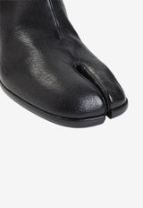 Tabi Ankle Boots in Grained Leather