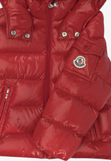 Moncler Kids Babies Maya Padded Jacket Red MAYA-B1A00018-597Z845R_fc1a2eb6-1235-4151-a3a7-f35929a56cd2