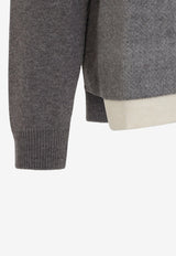 Fused Knit Sweater