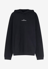 Maison Margiela Inverted Logo Hooded Sweatshirt Black S50GU0252S25503900_BLACK_70014467