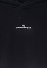 Maison Margiela Inverted Logo Hooded Sweatshirt Black S50GU0252S25503900_BLACK_70014467