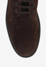 Tod's Winter Gommino Suede Ankle Boots Brown XXW84L0JU70-RE0-S808