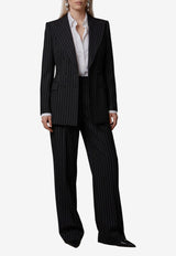 Dolce & Gabbana Double-Breasted Stripe Blazer Black F29QFT-FRZAT-S8051