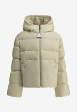 Moncler Kids Boys Xhante Zip-Up Puffer Jacket Beige XHANTE1A00033-53A5E203_7231f160-2bb6-4fe4-8652-77336290dcd8