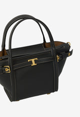 Tod's Mini Leather Top Handle Bag Black XBWTIMA0100-WKA-B999