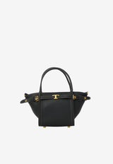 Tod's Mini Leather Top Handle Bag Black XBWTIMA0100-WKA-B999
