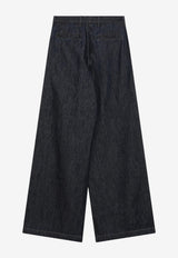 Dries Van Noten Wide-Leg Washed Jeans Blue 1309114401/T_DRVNO-507