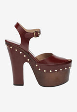 Chloé Meret 155 Platform Sandals Purple CH26A20SWF/T_CHLOE-56D