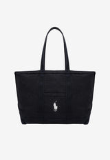 Polo Ralph Lauren Big Pony Canvas Tote Bag Blue 405P02124002CO/T_POLOR-NA