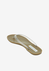 Christopher Esber Jo Jelly Thong Sandals Beige 24029356PVC/T_CHRES-KC