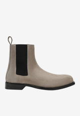 Loewe Bobine Chelsea Boots Beige M816S05X47SUE/T_LOEW-3330