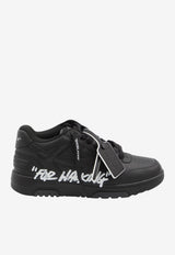 Off-White For Walking Out Of Office Sneakers Black OMIA189C99-LEA01A-1001