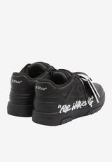 Off-White For Walking Out Of Office Sneakers Black OMIA189C99-LEA01A-1001