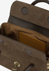 Zanellato Small Postina Nubuck Leather Handbag Brown DOTTA JONES NABUK BABY0691200070000Z1164_8eff16e4-193a-4df2-aa65-2a0654c05fd0