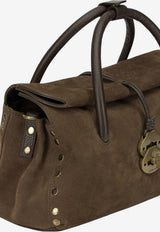 Zanellato Small Dotta Nubuck Leather Top Handle Bag Brown DOTTA JONES NABUK S0691200070000Z1164_f3914ca6-ba8e-403d-a6c1-45c9f35f68f4
